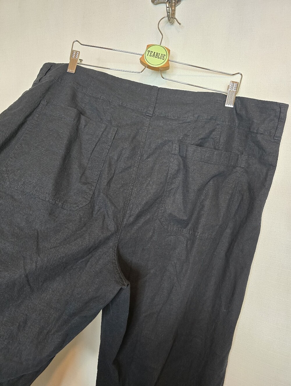 Maeve The Colette Pants Black Wide Leg Full Length 20W Magic Fabric - Picture 8 of 15